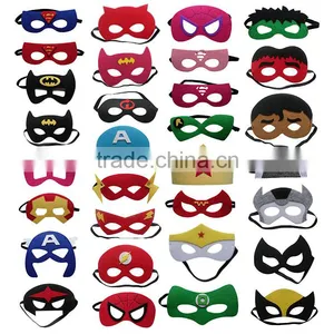 Manufacturers Customized Wholesale Halloween Mask Super Hero Children's Cartoon Cartoon Costume Party Mask thumbnail-1