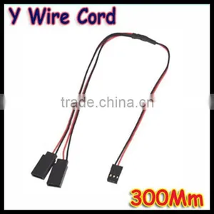 12" 300mm 30cm Servo Extension Y Wire Cord Servo Connectors RC Car Helicopter thumbnail-1