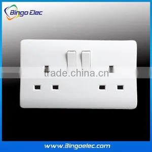 Double 13a Switched Wall Socket thumbnail-1