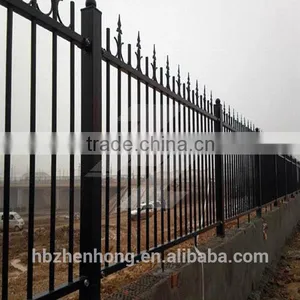 Anping Cheap High Strength Galvanized Green Europe Garden Fence/european Fence/zinc Steel Fence thumbnail-1