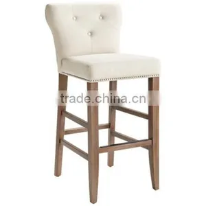 2016 Restaurant Dining Used Wood Bar Stool Chair Furniture BC5346 thumbnail-1