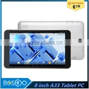 2016 Newest 8" Quad Core Tablet PC Android 4.4.2 Tablet PC 1280X800Pixels IPS 5 Camera 2.0MP Wifi Tablet pc thumbnail-1