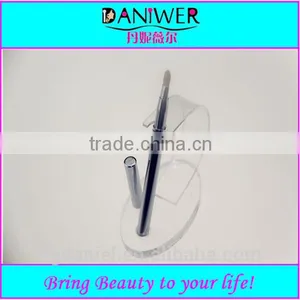 Beauty Silver Retractable Lip Brush Single Brush for Lip Decoration China Factory thumbnail-1