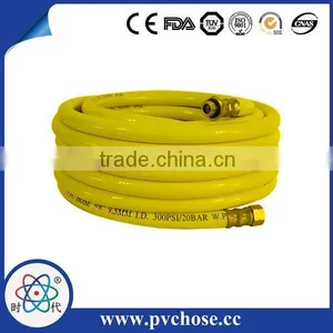 Black Fuel Hose Pipe / Reinforced Heavy Duty Pvc Air Hose / Pvc Braided Hose Pipe Air Pneumatic thumbnail-2