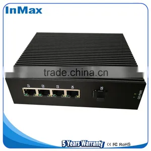 5 Port Full Gigabit Network Industrial Switch Unmanaged Network Switch 10/100/1000Mbps I505A thumbnail-2