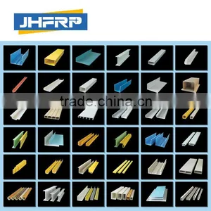 Factory Price Grp Pultruded Profiles of Frp Fiberglass thumbnail-1