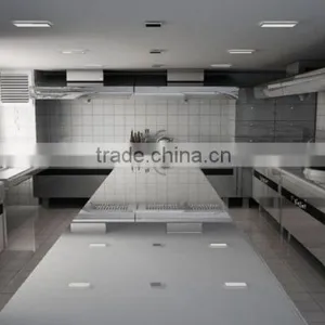 Custom Stainless Steel Dishwasher Work Bench thumbnail-3