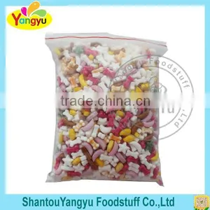 Halal Colorful Fruity Flavor Bone Moon Star Shape Tablet Candy thumbnail-1