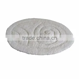 Custom Made Long Hair White Whirlpool Bath Rug Mats (XJTW35) thumbnail-1