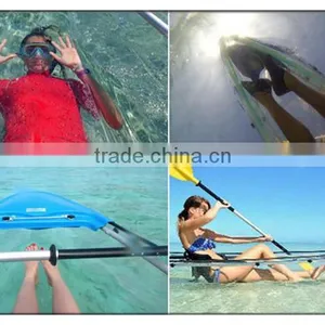 2 Person Clear Bottom Pedal Fish Kayak Made in China thumbnail-4