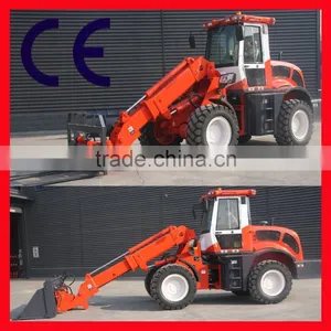 Professional Telescopic Boom Wheel Loader 85KW Engine thumbnail-1