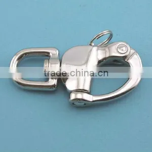Stainless Steel Swivel Eye Snap Shackle thumbnail-1