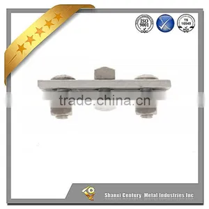 Pole Line Hardware Straight 5/8 Carriage Clamping Bolted 6461guy Clamp thumbnail-2