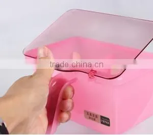 Plastic Square Salt Spice Jar Storage Containers With Spoon thumbnail-4