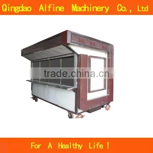 New Design Square Shape Outdoor Food Kiosk for Sale thumbnail-1