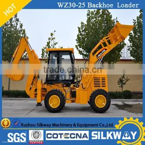 3-8ton Backhoe Loader With Air Condition and Hammer Line thumbnail-1