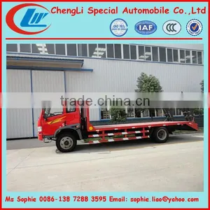 FAW Truck for Transport Excavator ,excavator Truck,used Flat Body Truck thumbnail-1