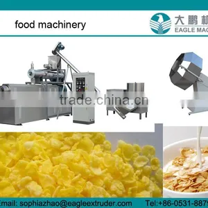 China Automatic Breakfast Cereal Processing Line and Corn Flakes Making Machine thumbnail-1