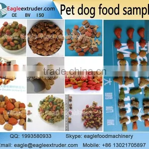 Jinan Eagle 1-5tons/h Wet Steam Twin Screw Extruder for Pet Dog Food Feed Production Line thumbnail-1