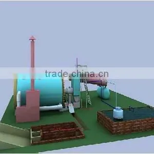 Small Plastic Pyrolysis Machine/Plastic Film Pyrolysis Machine thumbnail-1