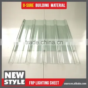 Fiberglass Reinforced Flexible Transparent Corrugated Plastic Roof Sheet thumbnail-3