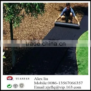 Black Non Woven Weed Mat Used for Destroying the Weeds thumbnail-3