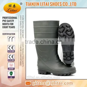 LiTai Dark Green Steel Toe Insert Safety Boots thumbnail-2