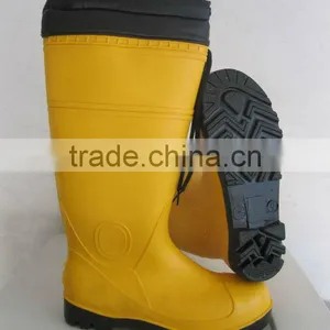 China New Fashion Engineering Working Anti Vibration Winter Work Boots With EN ISO 20345 thumbnail-1