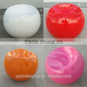 Wholesale Modern Ball Fiberglass Stool Chair Price thumbnail-3