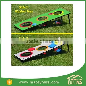 3 Hole CornHole Mini Bean Bag Toss Game thumbnail-2
