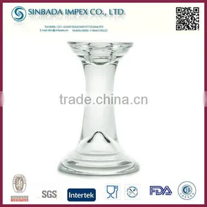 Wholesale Hot Sale Candle Holder Cheap Glass Candlestick Holder thumbnail-1