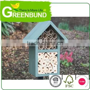 Insect Hotel Ladybird Lacewing Earwig Bug Box FSC thumbnail-1