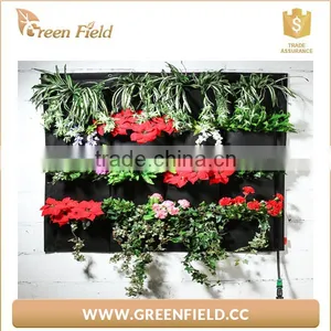 Newest Wall Hanging Planter Vertical Felt Garden Plant Grow Container Bags thumbnail-6