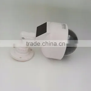 Factory Cheap Fake Dome Camera, Realastic Looking Waterproof Solar CCTV Security Camera, Dummy Speed Security Camera For Sale thumbnail-4