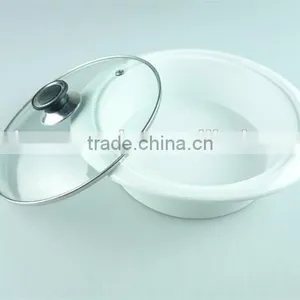 Stock Ceramic Soup Tureen With Glass Lid/cover With Cheap Price thumbnail-5