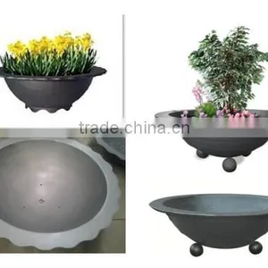 Barcelona Style Flower Pot / Ductile Iron Street Furniture Flower Pot / Flower Pot Factory thumbnail-1