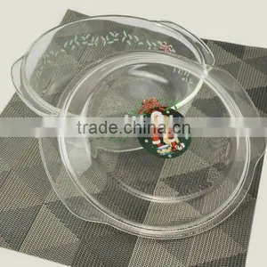Pyrex Glass Bakeware With Cover, Glass Casserole With Decal, Glassware, Cookware thumbnail-1