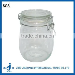 750ml Air Tightness Glass Clip Lid Jar With Silicine Plug for Leak-proof thumbnail-1