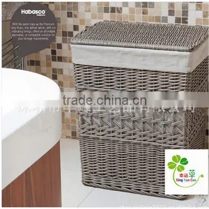 Wicker Cheap Square Wicker Laundry Basket thumbnail-1