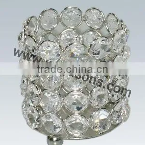 2015 New Products Crystal Glass Candle Holder Decoration for Home thumbnail-5
