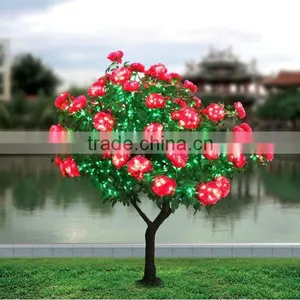 Beautiful Outdoor Decorative Peony Led Tree Light,led Peony Tree,decorative Tree thumbnail-1