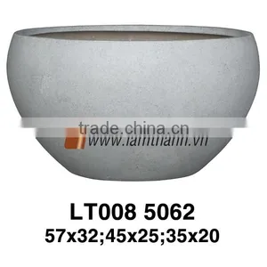 Southern Vietnam Pot Producer Natural Cylinder Round Poly Marbele thumbnail-1