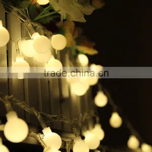 10m Globe String Lights Warm White Ball Christmas Light thumbnail-1