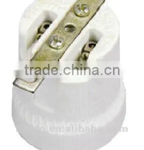 Porcelain/ceramic Pendant Rattan Lamp Base 519K E27 thumbnail-1