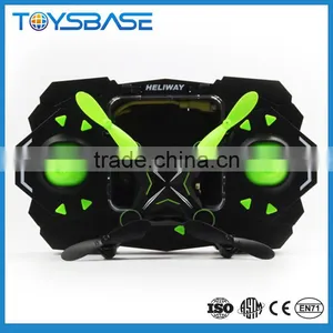 Pocket Drone LED Light 6 Axle Gyro Headless Quadcopter Foldable RC FPV Race Drone thumbnail-5