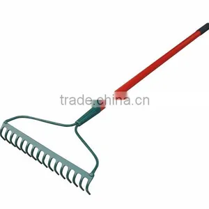 Low Price Garden Leaf Cleaning Tool Steel Rake thumbnail-1