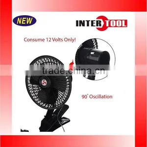 12V Car Fan Cooling Clip On Fan Portable Car Vehicle thumbnail-4
