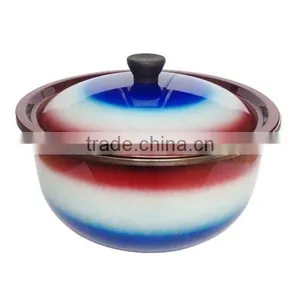 Stainless Steel Basin/Colorful Washing Basin With Lid thumbnail-2
