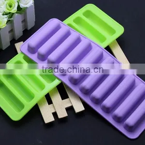 Hot Selling in Summer Silicone Bar Shaped Ice Cube Tray thumbnail-6