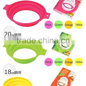 Flexible Silicone Lid Colorful Universal Silicone Lid Hot Pot Pan thumbnail-1